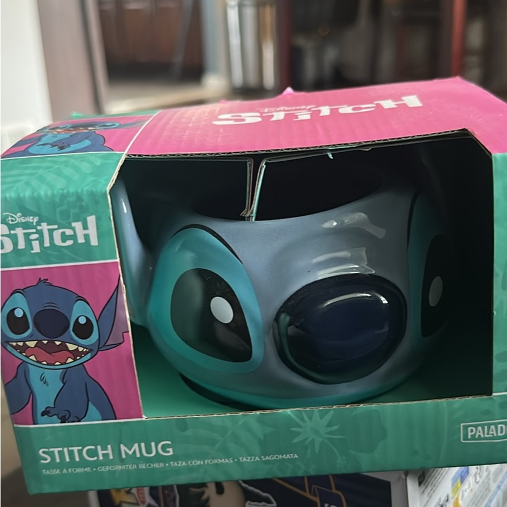 Disney Stitch Blue Character Mug